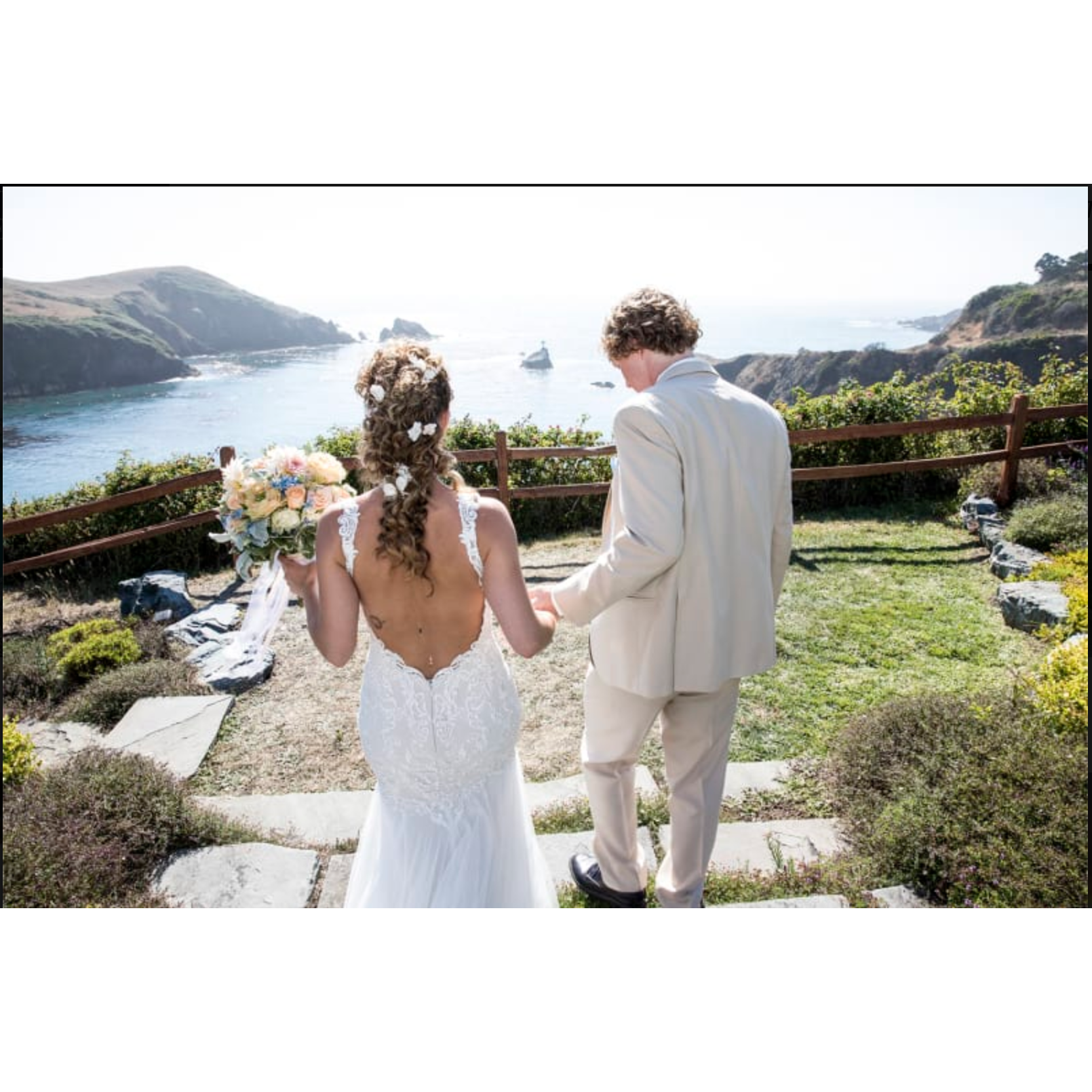 A wedding at the Albion River Inn