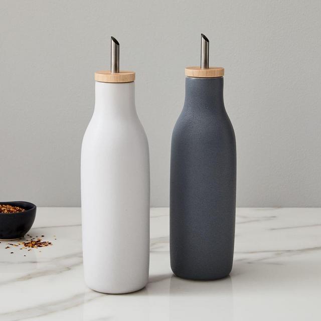Kaloh Stoneware Oil & Vinegar Set