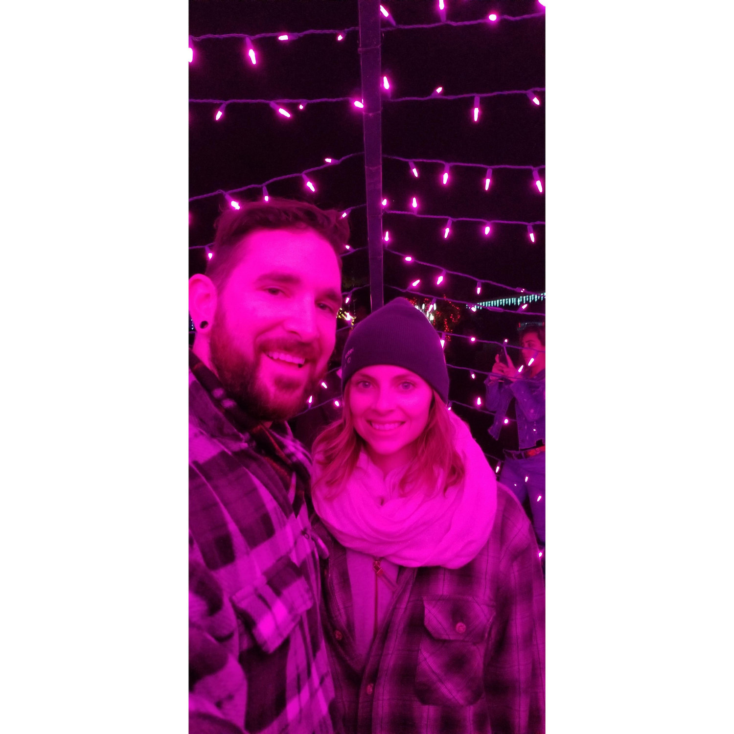 A neighborhood in Tucson called Winterhaven turns into a Christmas light festival every year.