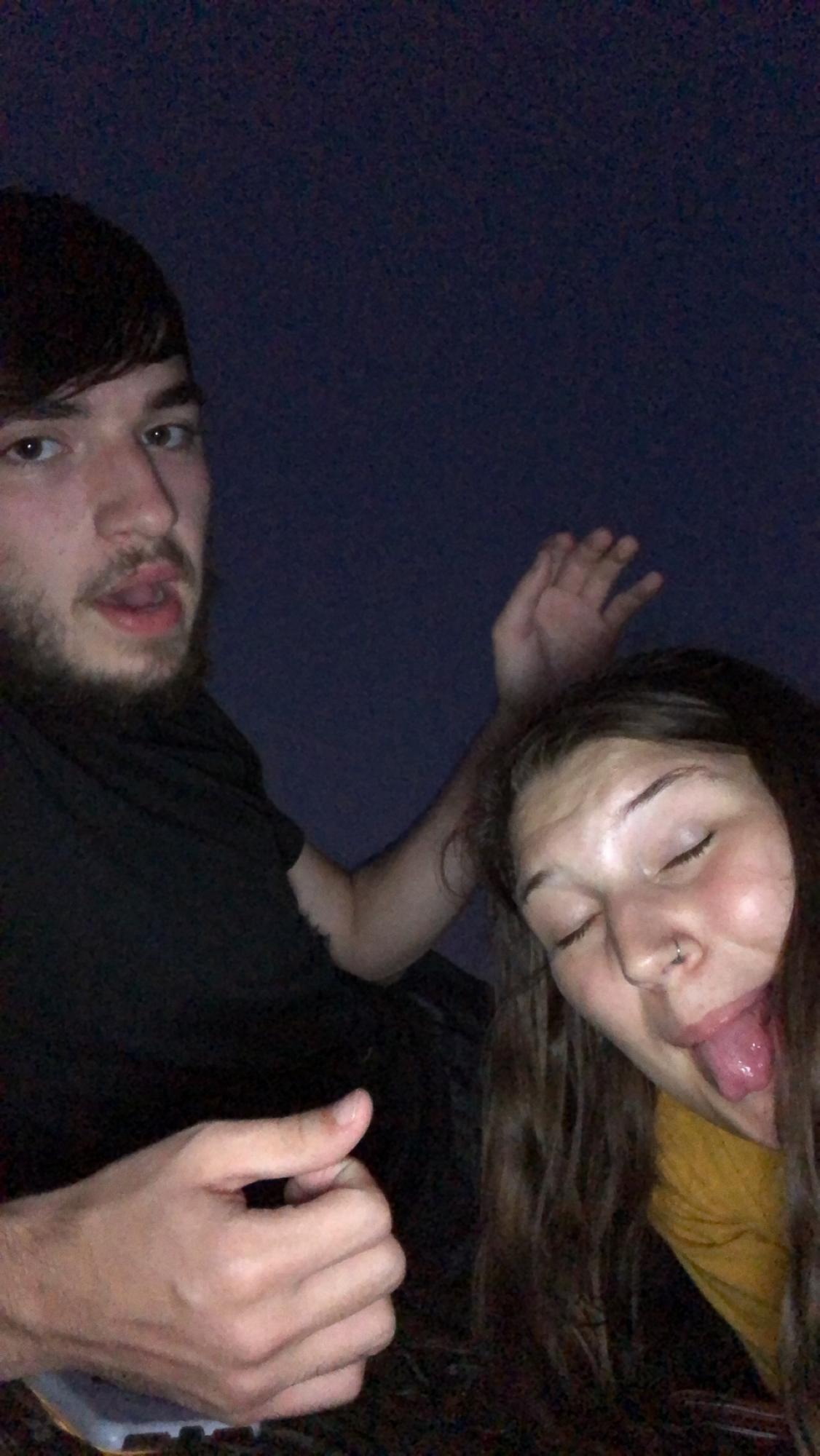 Two goons on the beach, OBX 2019