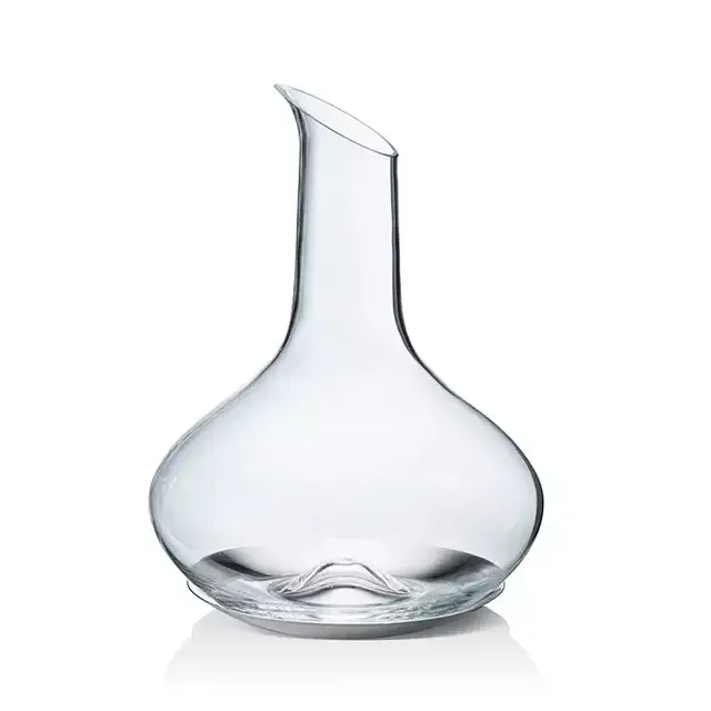 Sky Wine Carafe Glass & Stainless Steel Coaster