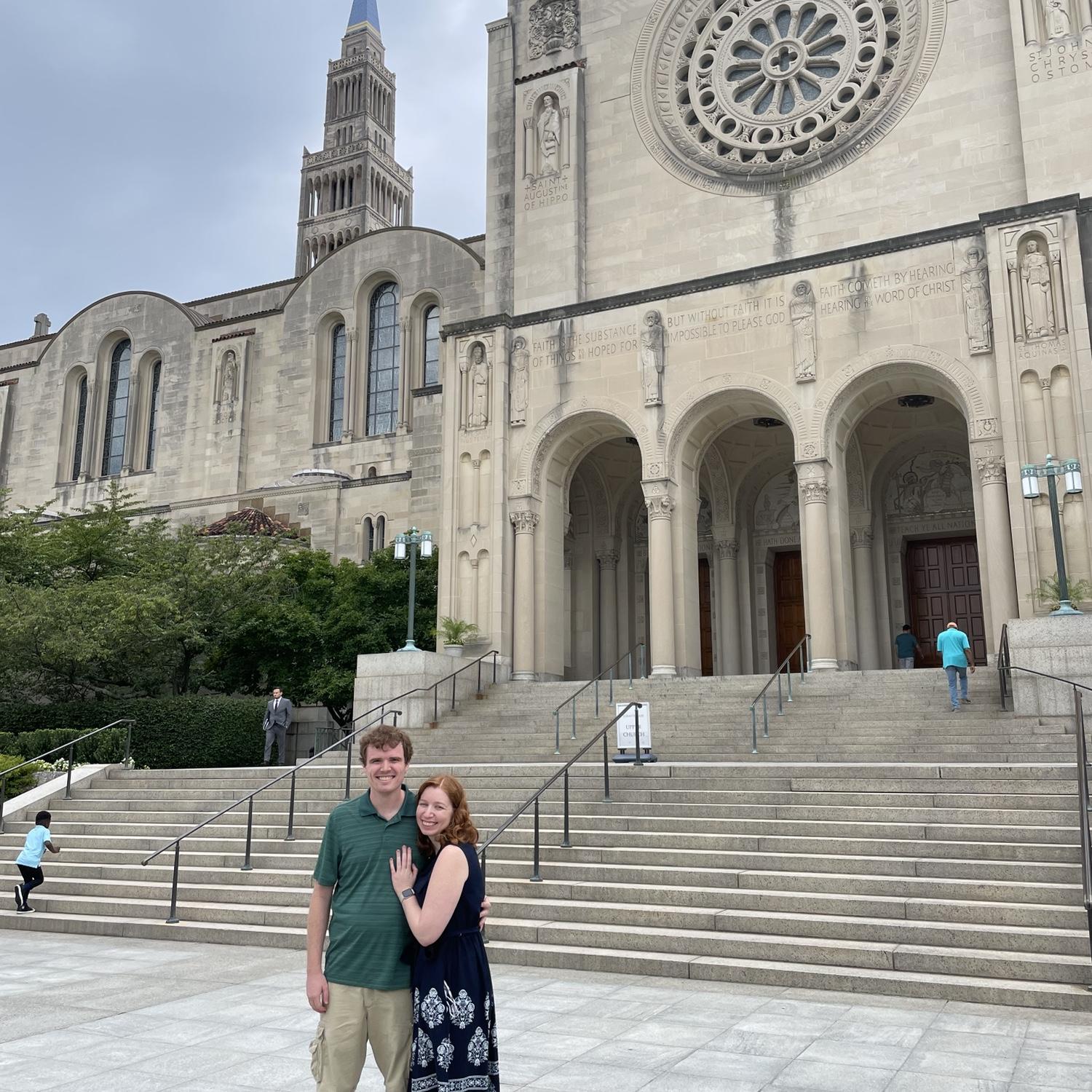 We took a trip to the National Basilica (thanks Lora for the tour!)
