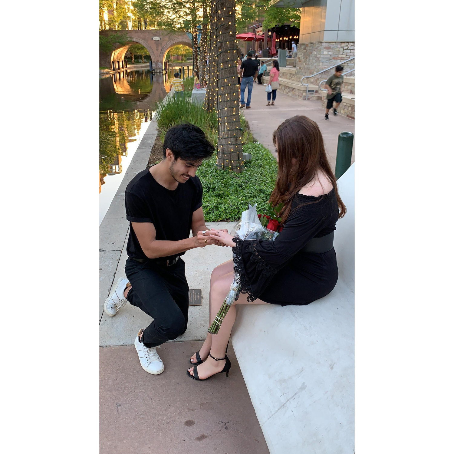 Putting the ring on it!