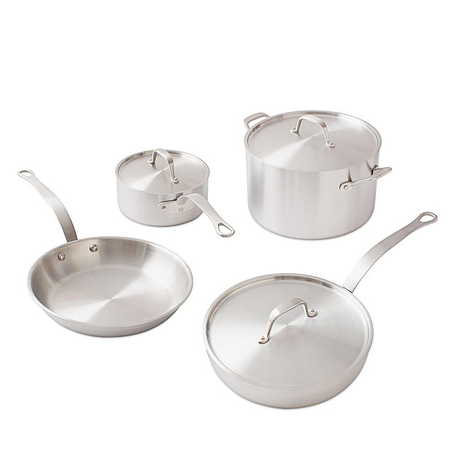 Daniel Boulud x Sardel 7 Piece Stainless Steel Clad Cookware Set
