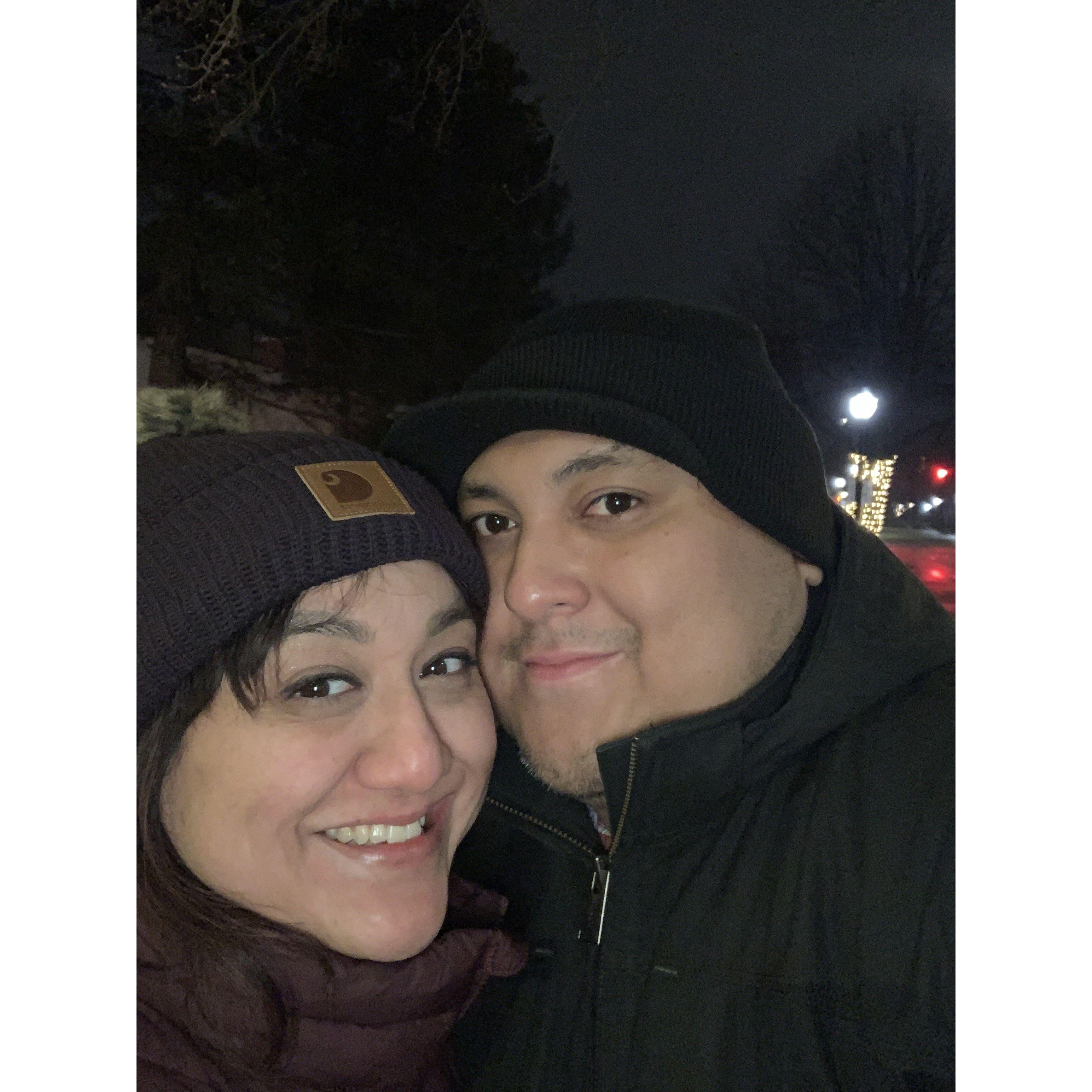 Our 1st New Year's Eve together!