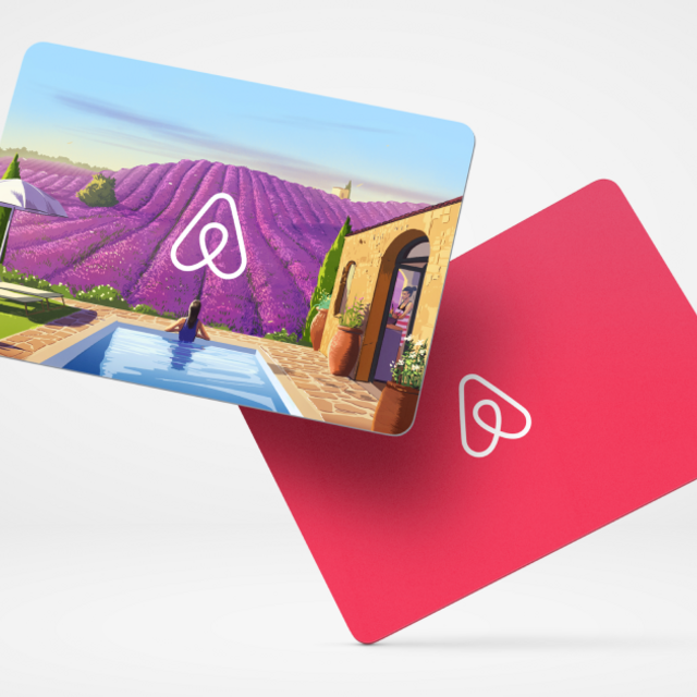 Airbnb gift cards