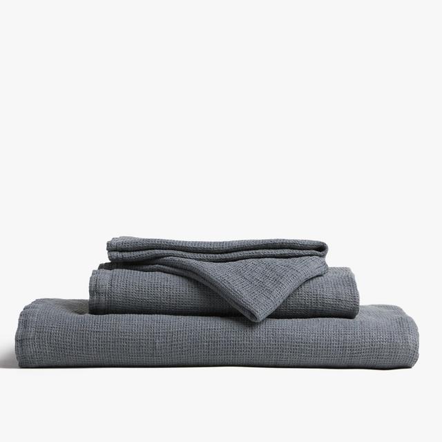 Parachute Linen Waffle Tabletop Napkins (Dusk)
