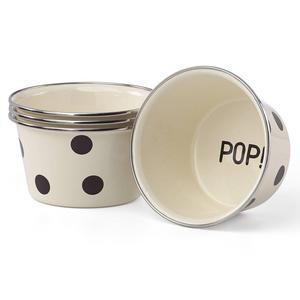 kate spade new york All in Good Taste Deco Dot Popcorn Bowls, Set of 4
