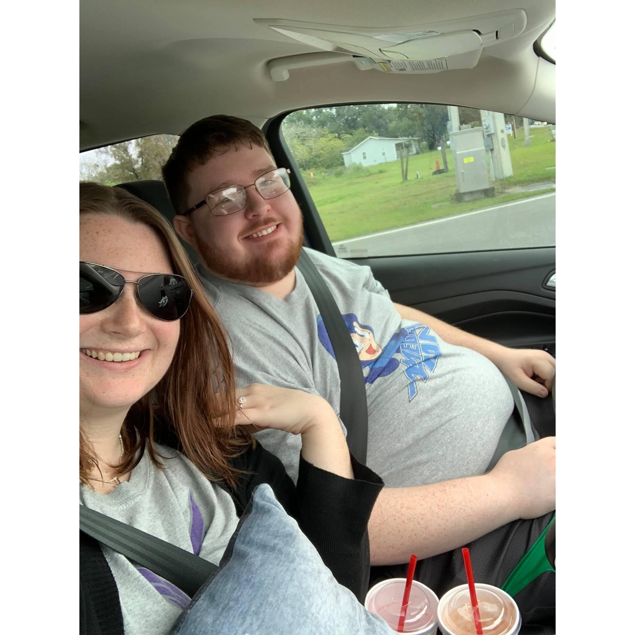 First road trip to somewhere new