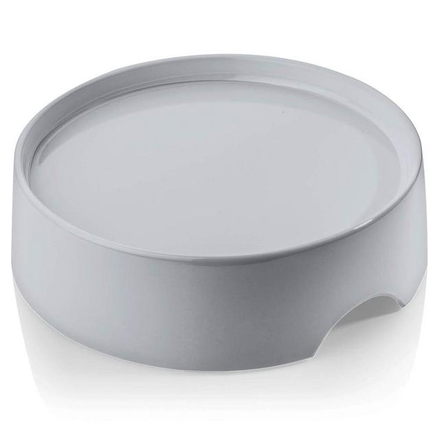 CatGuru Food Table for Cat Bowl, Non Slip Pet Feeding Station for Cat Food Bowls, Raised Stand for Food and Water Cat Bowls, Elevated Cat Feeder, Stress Free Pet Dish Stand (Grey)
