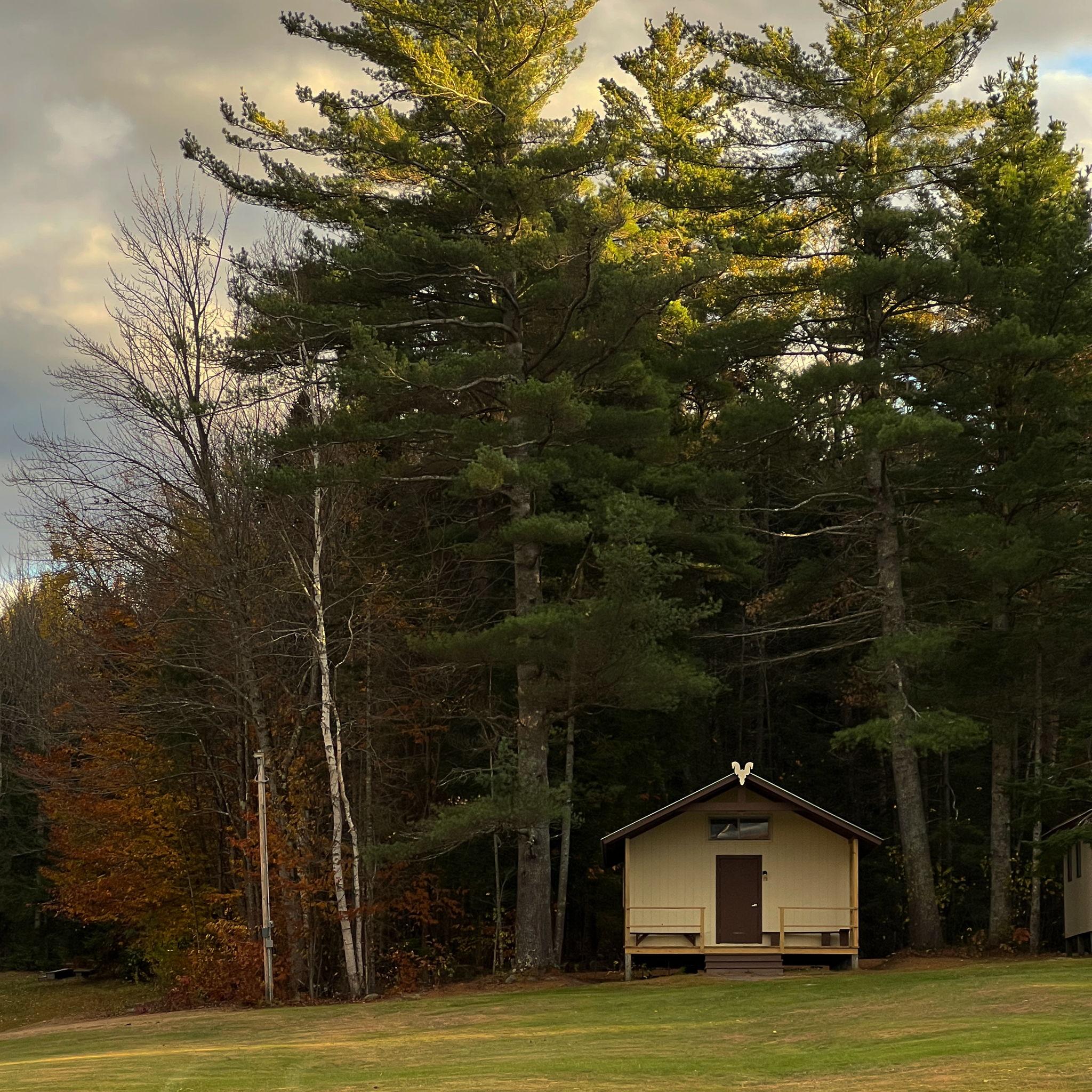 Camp Neringa cabin exterior