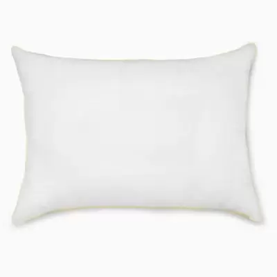 Calvin Klein® Luxury Flag Standard/Queen Back/Stomach Sleeper Pillow in White