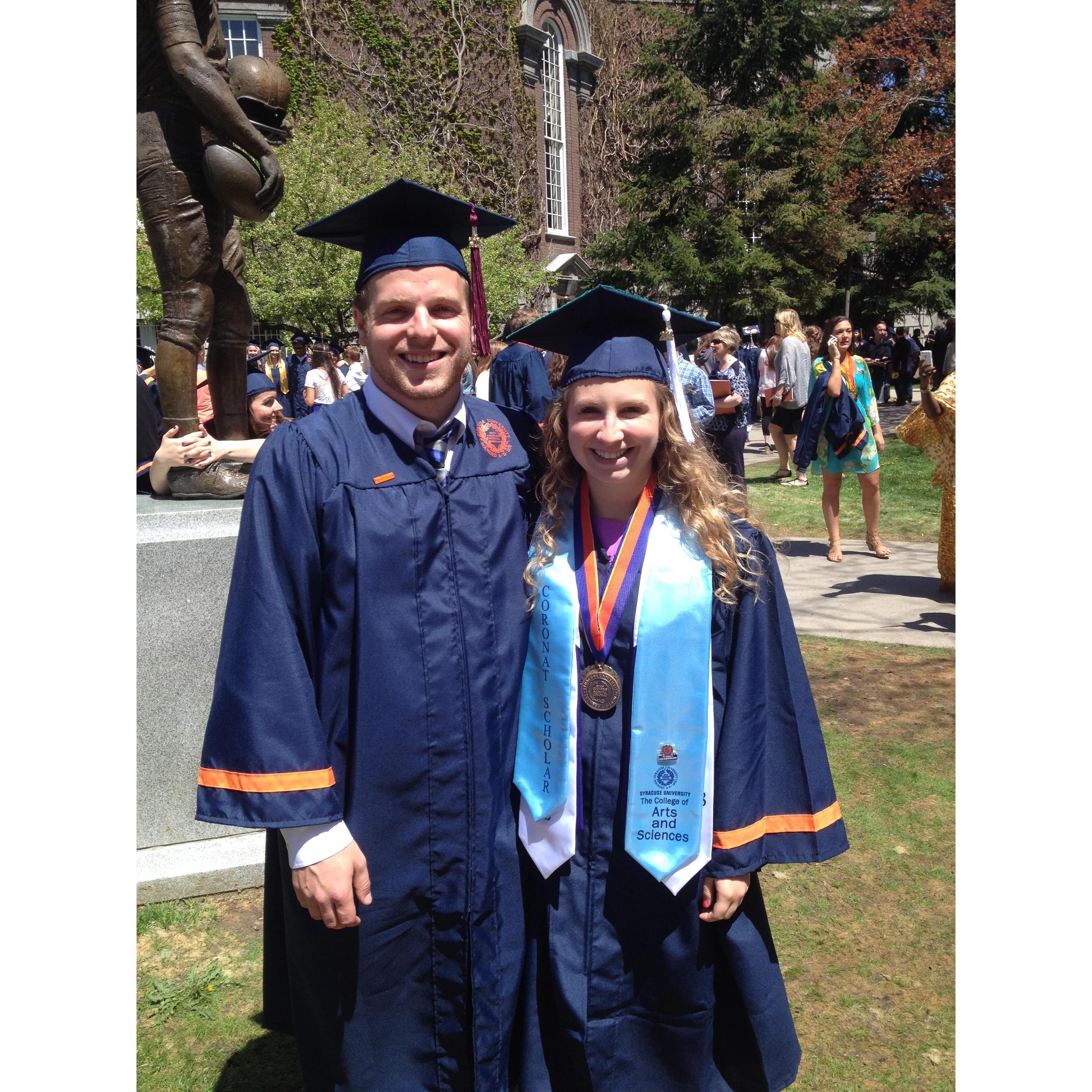 Syracuse University graduation
Syracuse, NY - May 2014