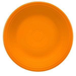 Retired Classic Rim 10 1/2 Inch Dinner Plate (Butterscotch)