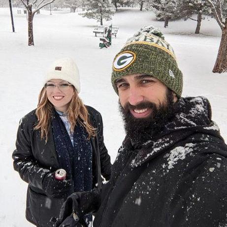 Throwing snowballs in Albuquerque.