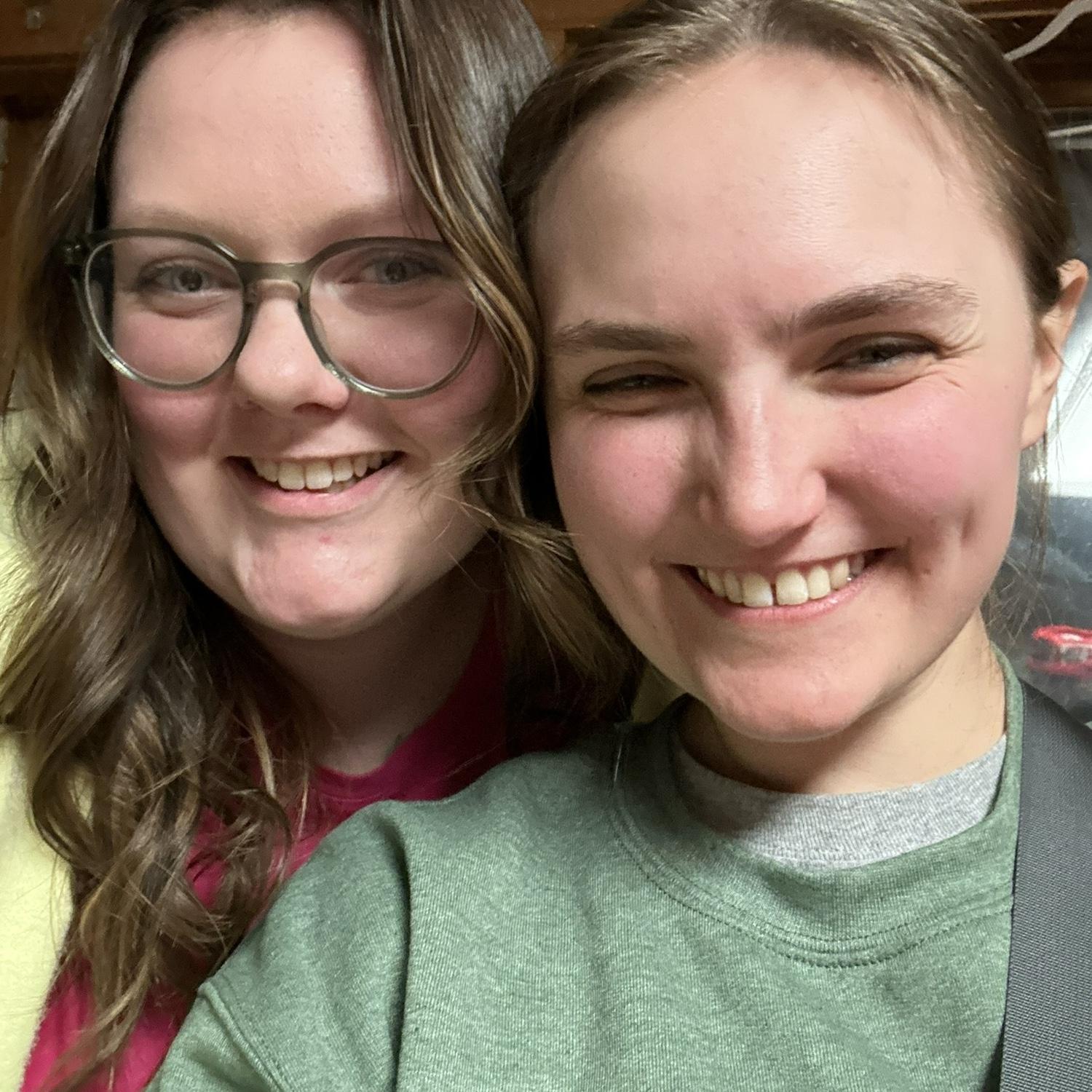 Spending time with Abbi in Steven's Point.