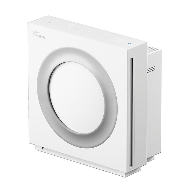 COWAY Airmega Mighty2 Air Purifier, Next Gen of AP-1512HH, for Large Room & Home Cleans up to 1,800 ft², IEST certified HEPA and Active Carbon for Allergies, Smoke, Dust, Pets & Mold, AP-1512N(W)