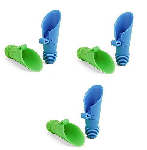 Rabbit Flipper Wine Pourer Bottle Stoppers (Set of 6) Assorted Colors