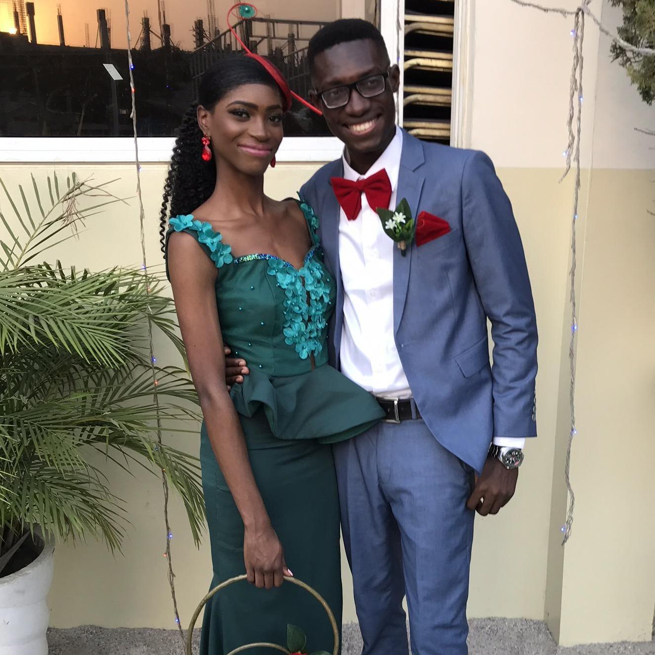 First day we met... at my uncle's wedding