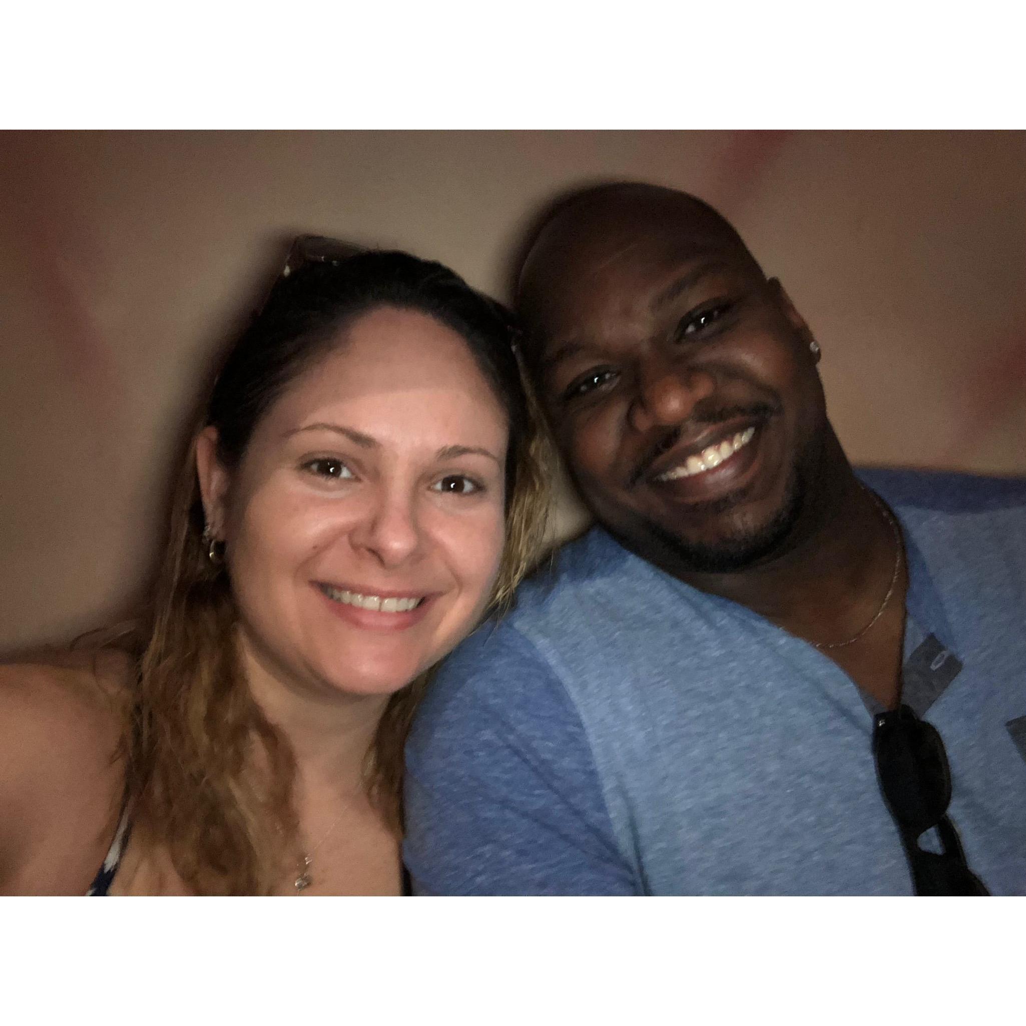 Our first theme park together