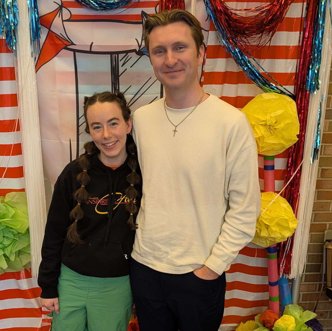 The first show we went through together (Suessical)