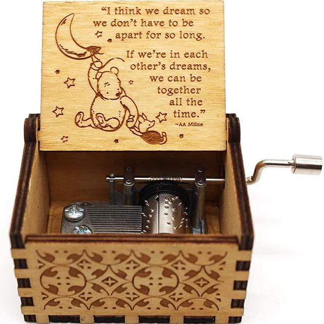 Buildinest You are My Sunshine Music Box – Winnie The Pooh, The Pooh Saying, Gift for Friends, BFF, Christmas - 1 Pc(WNIE-06)
