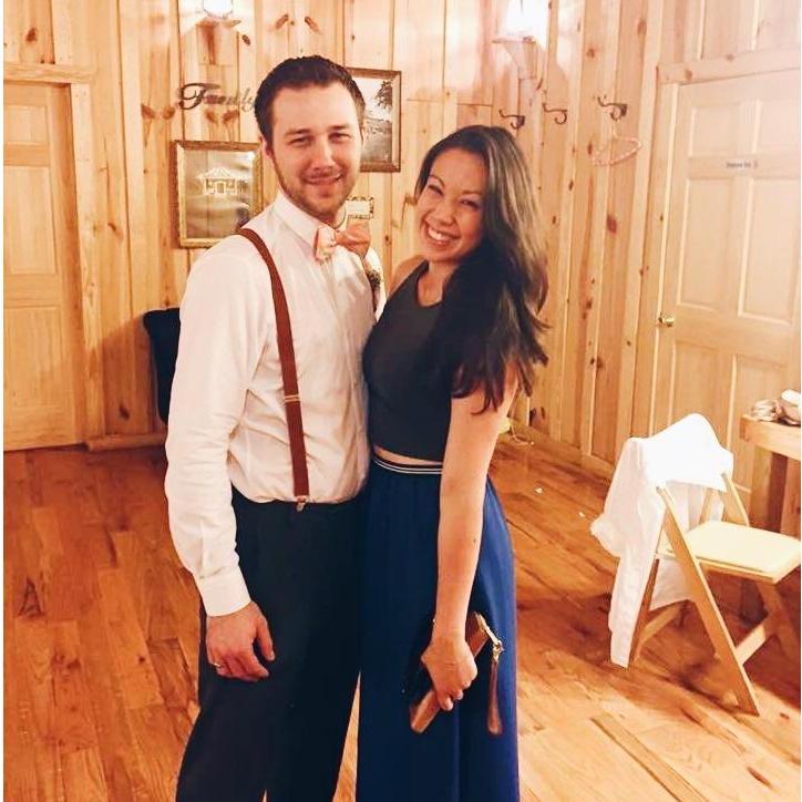 June 2015 - At Carter and Russell's wedding