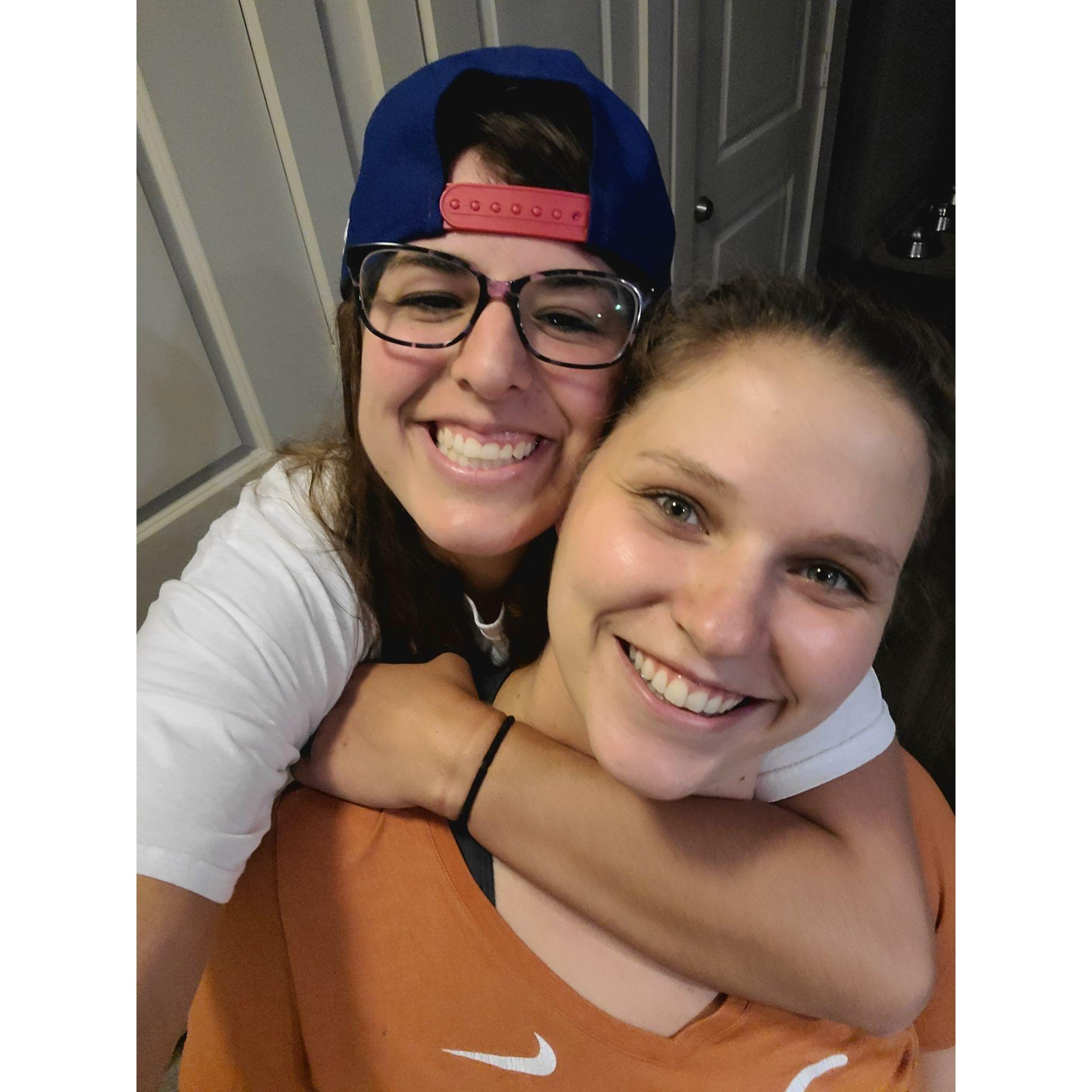 Casual selfie after moving into our first apartment- June 2020