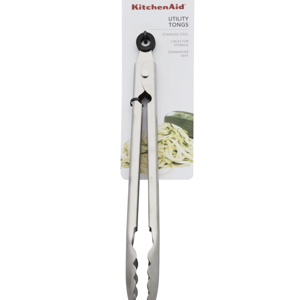 KitchenAid Stainless Steel Utility Tongs, 12 Inch