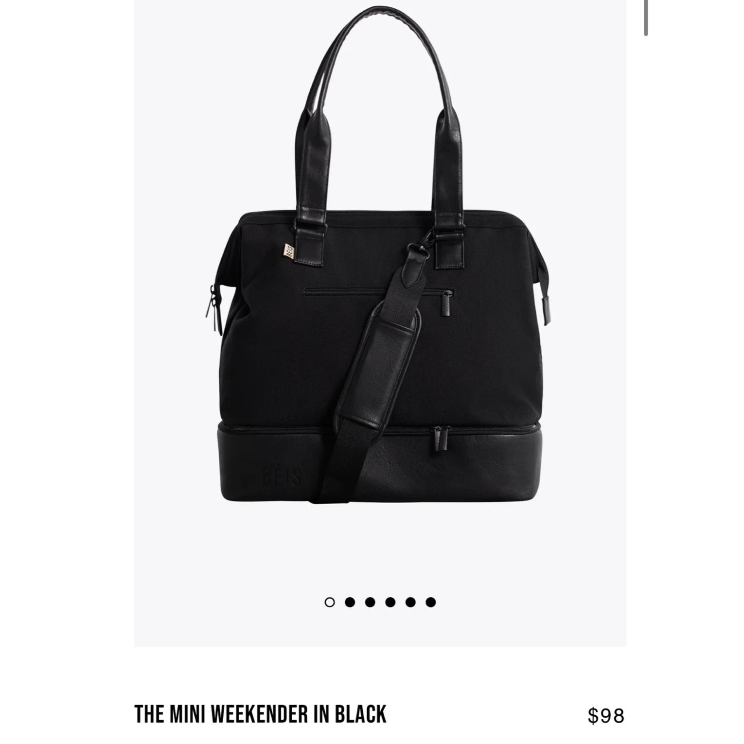 The Mini Weekender in Black