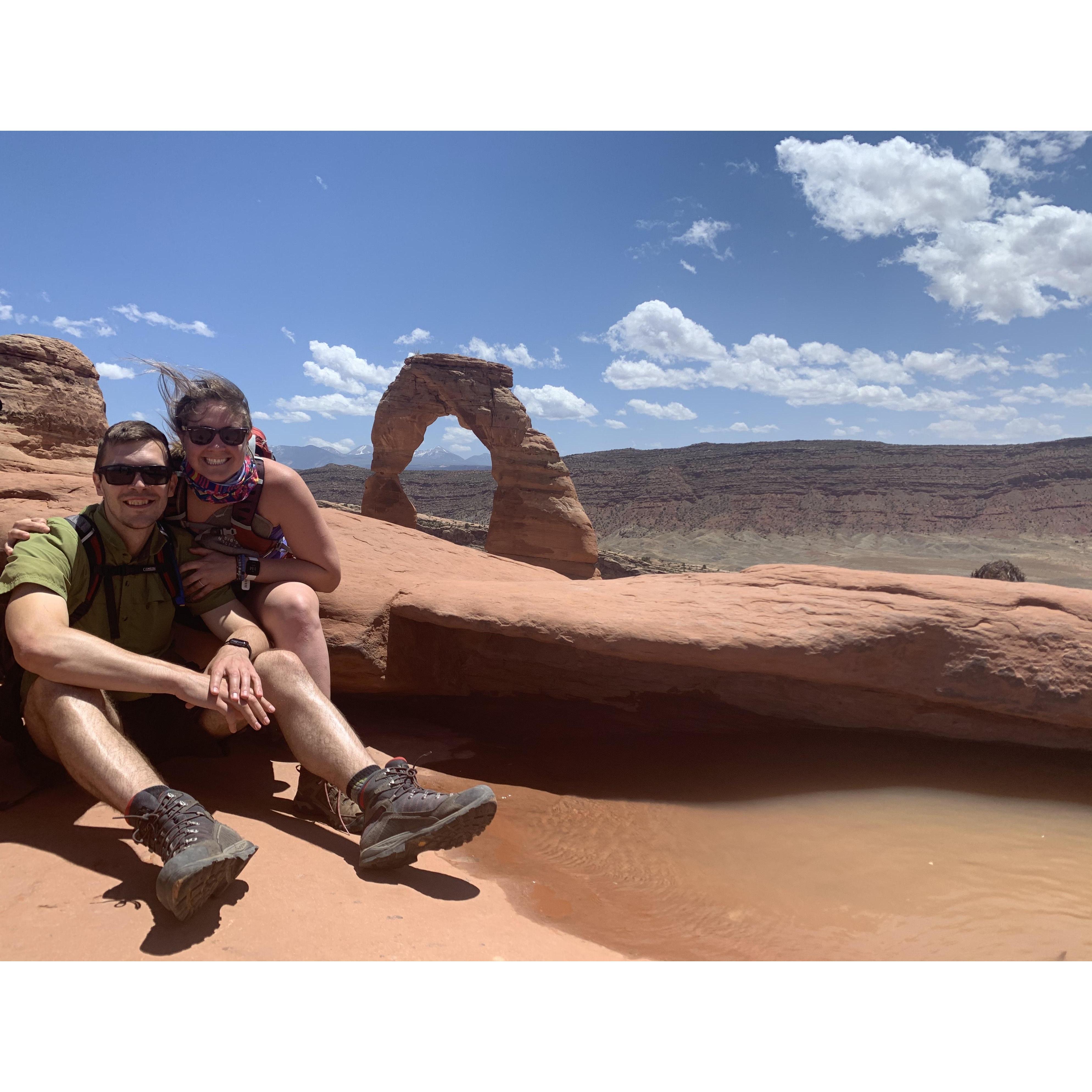 June 6th, 2020: Since Salt Lake City is within 4 hours of 4 national parks, Joel and Madison were able to visit the Arches and Canyonlands National Parks during the pandemic.