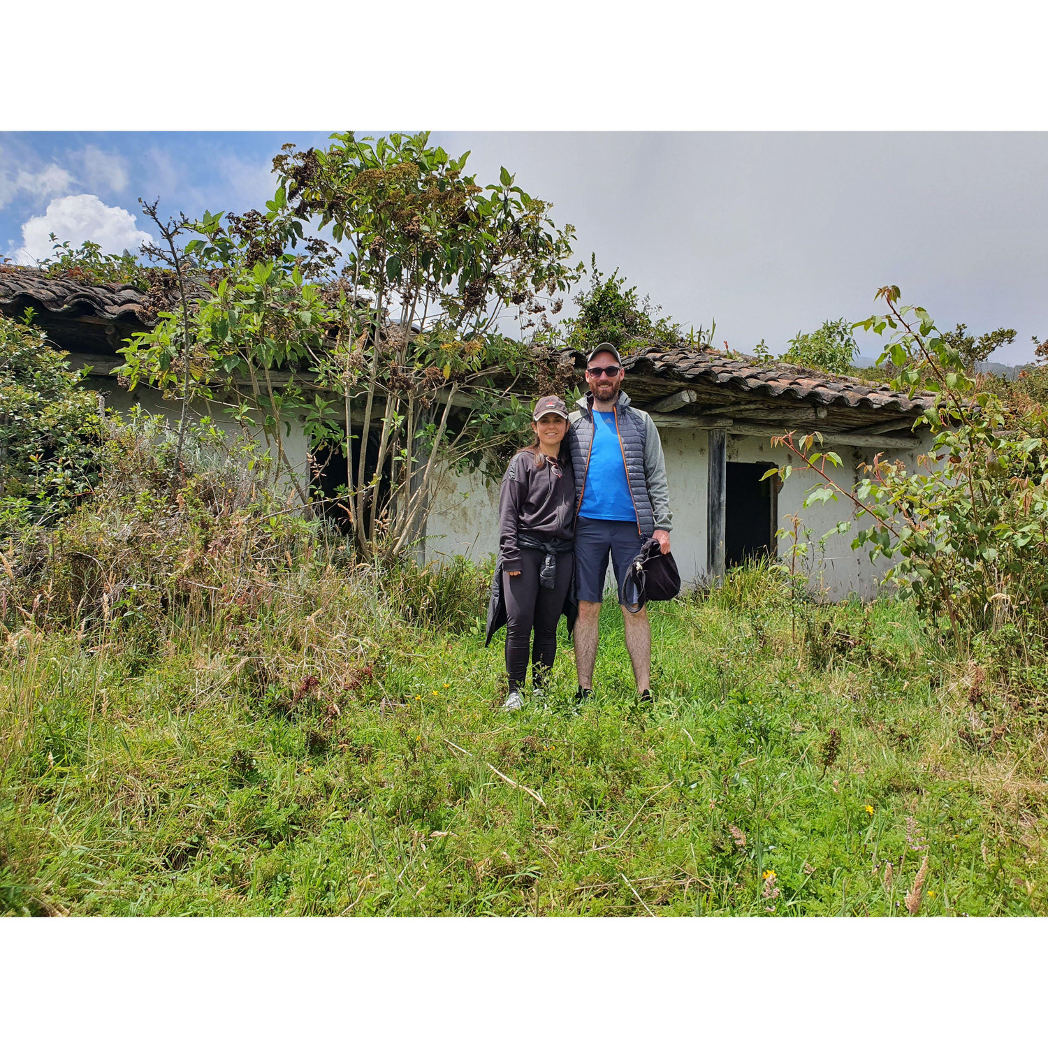 Dani's Grand Dad's old farm house in Pasto