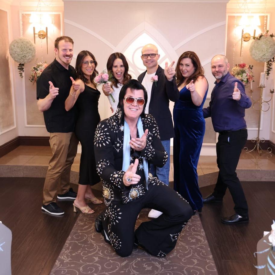 In Vegas for JT and Brunella’s vow renewal. 5/2024