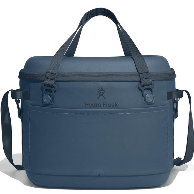 Hydro Flask Carryout Cooler - Insulated Portable Soft Cooler - 30 L Capacity in Harbor Blue