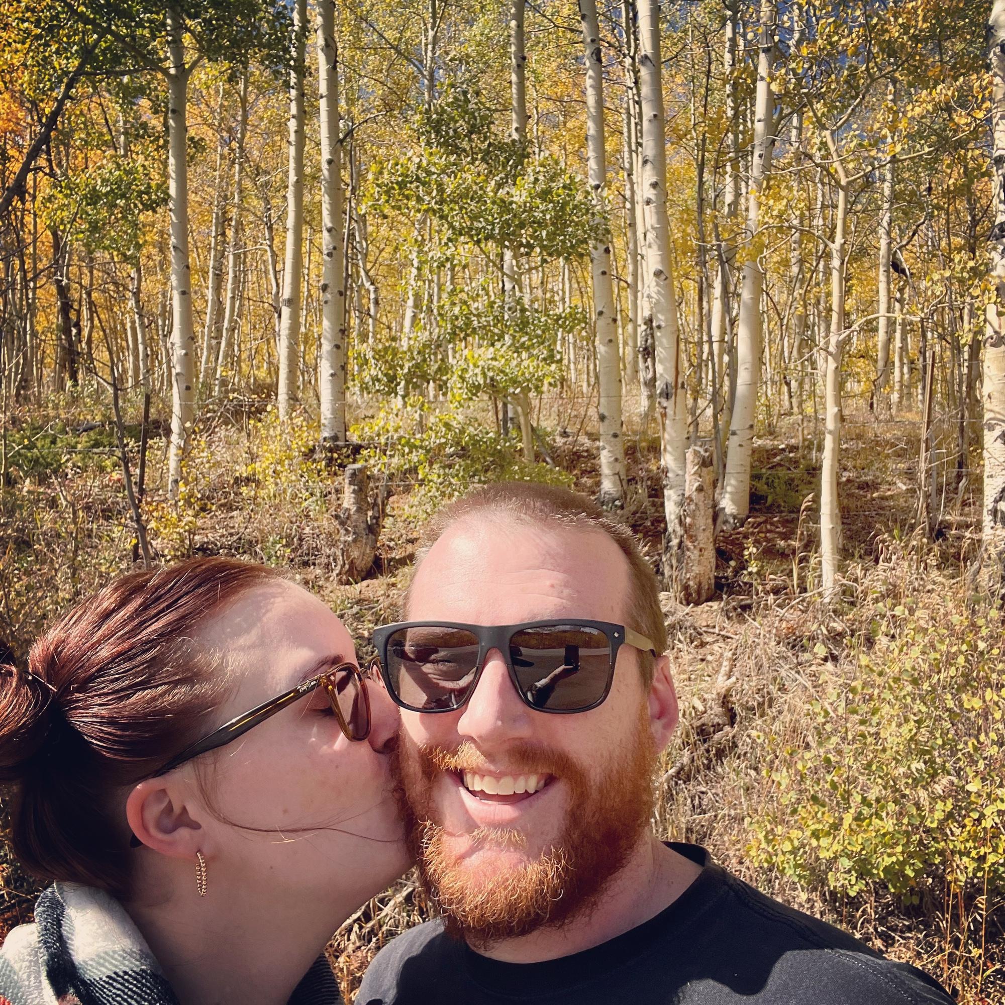 Among the Aspens.