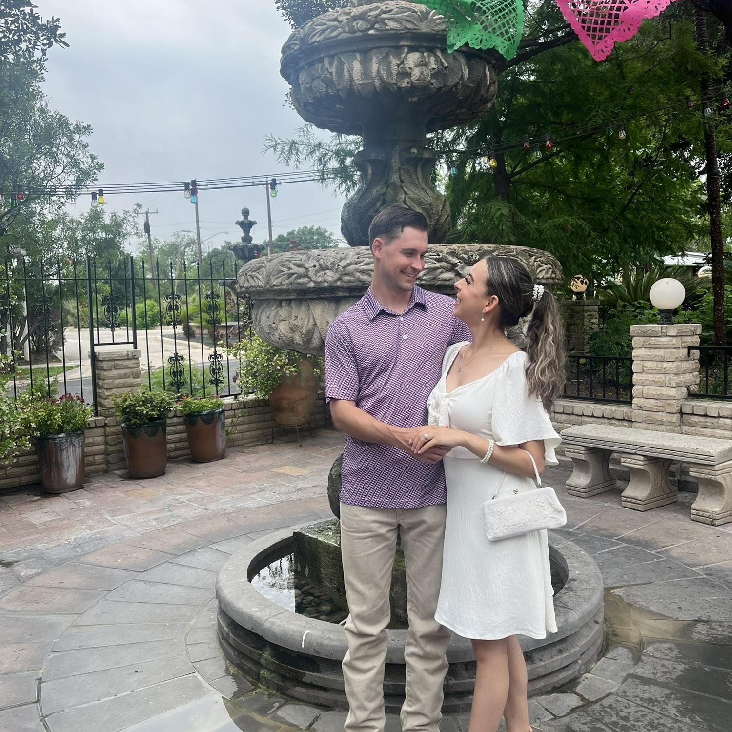 4.27.2024 • At our surprise engagement party!