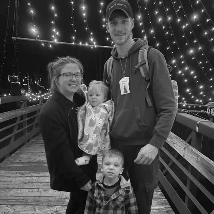 Christmas 2021, went to a light up butterfly garden in Alliance.