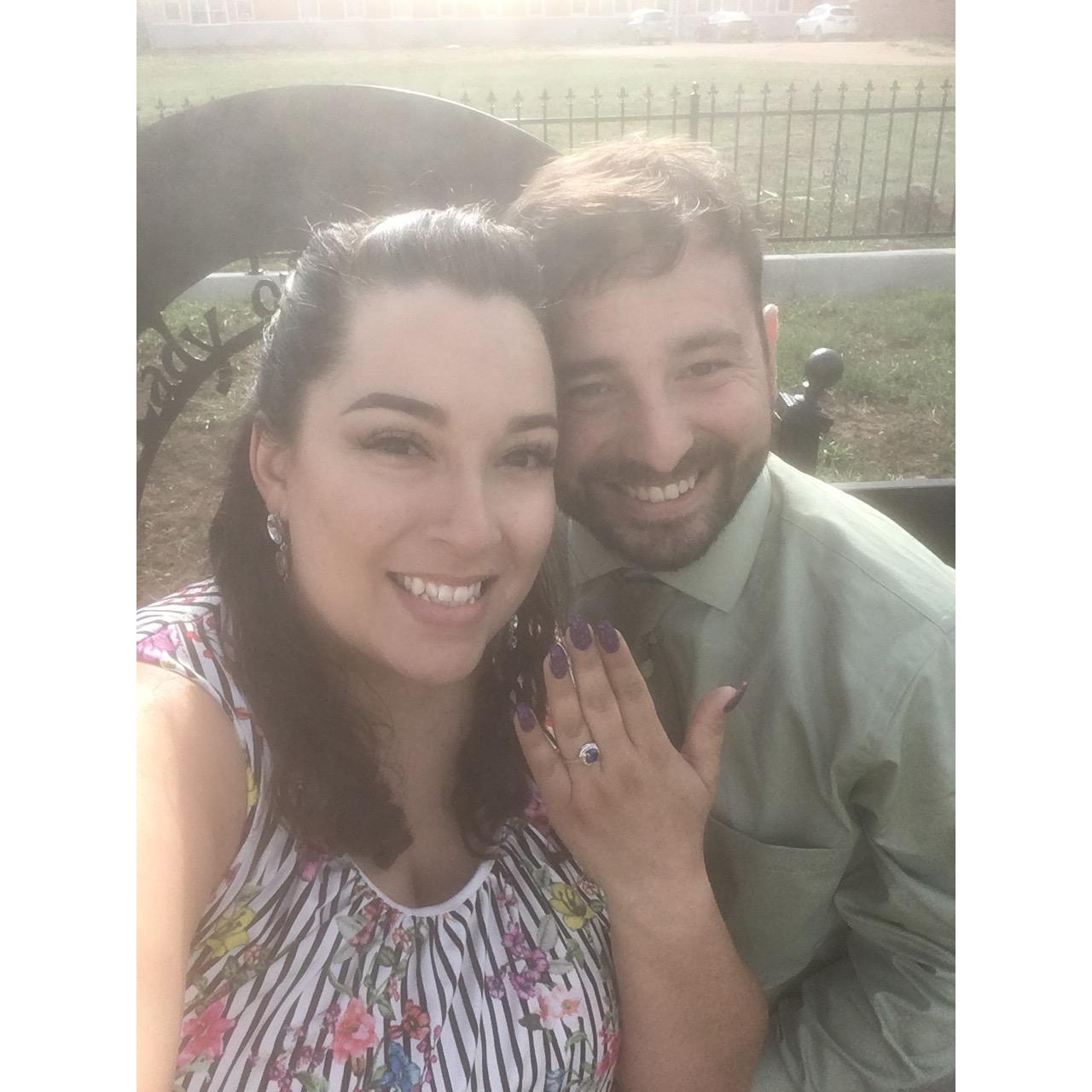 We’re engaged!!!
