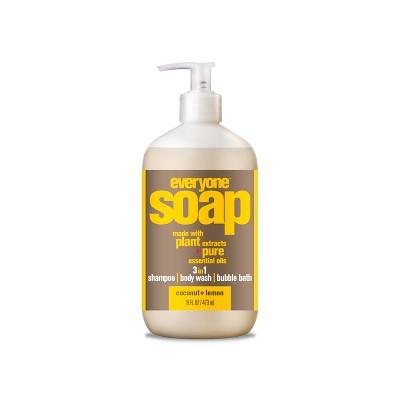 Everyone Coconut & Lemon 3-in-1 Body Wash - 16 fl oz