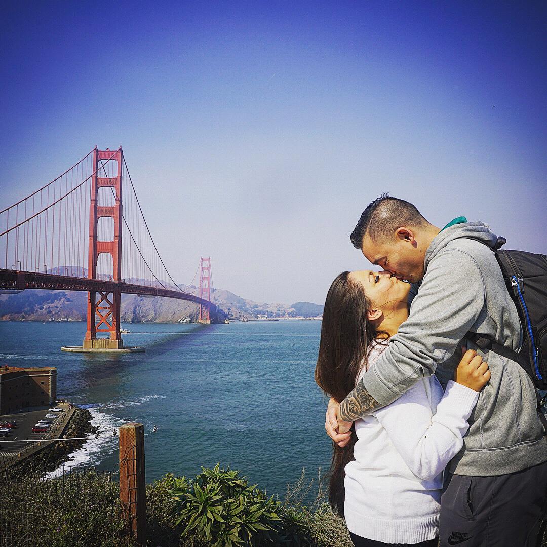 First trip together and celebrating Shawn's 30th birthday!