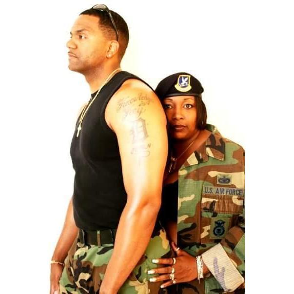 Me supporting my Airman, England 2009