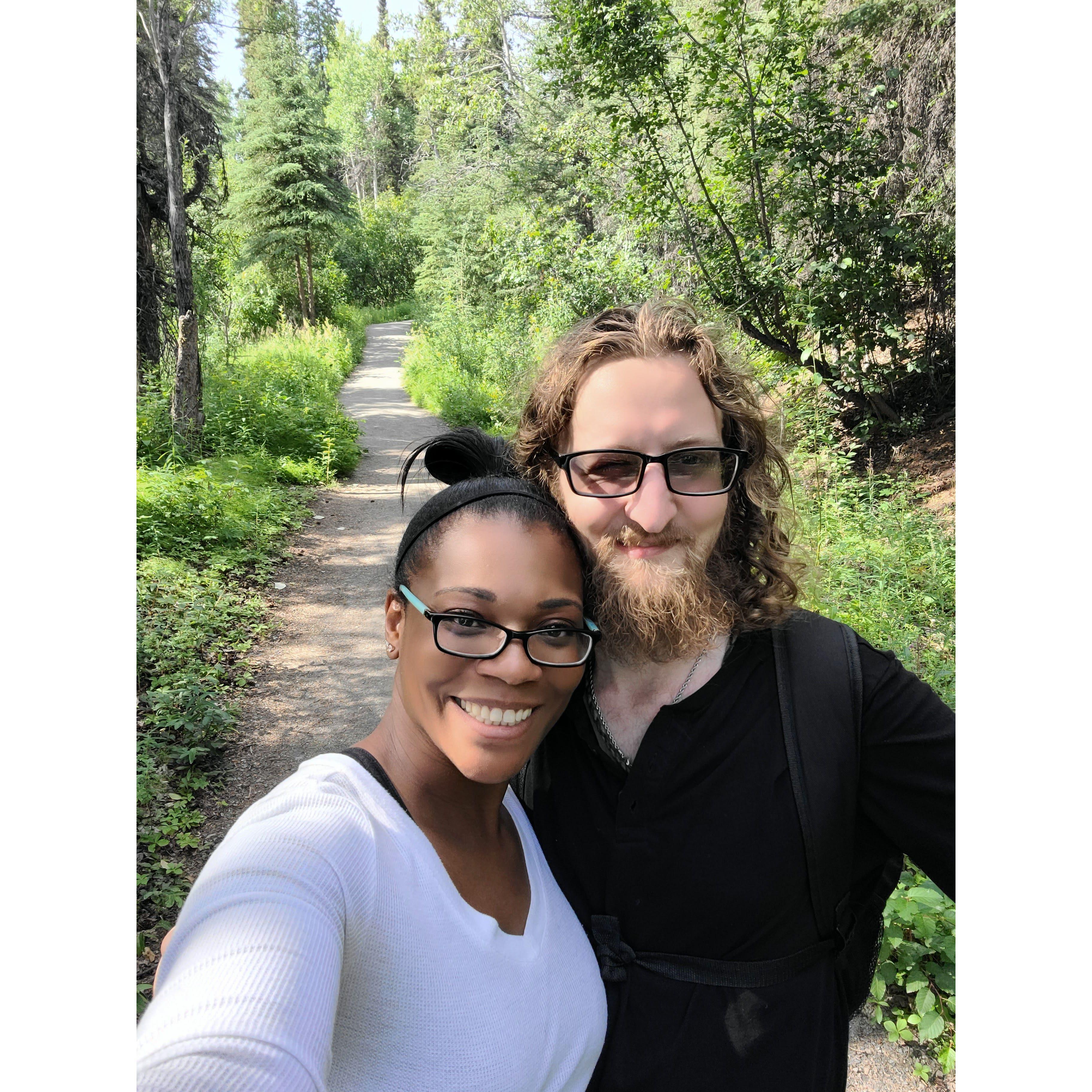 Hiking in Denali Alaska!