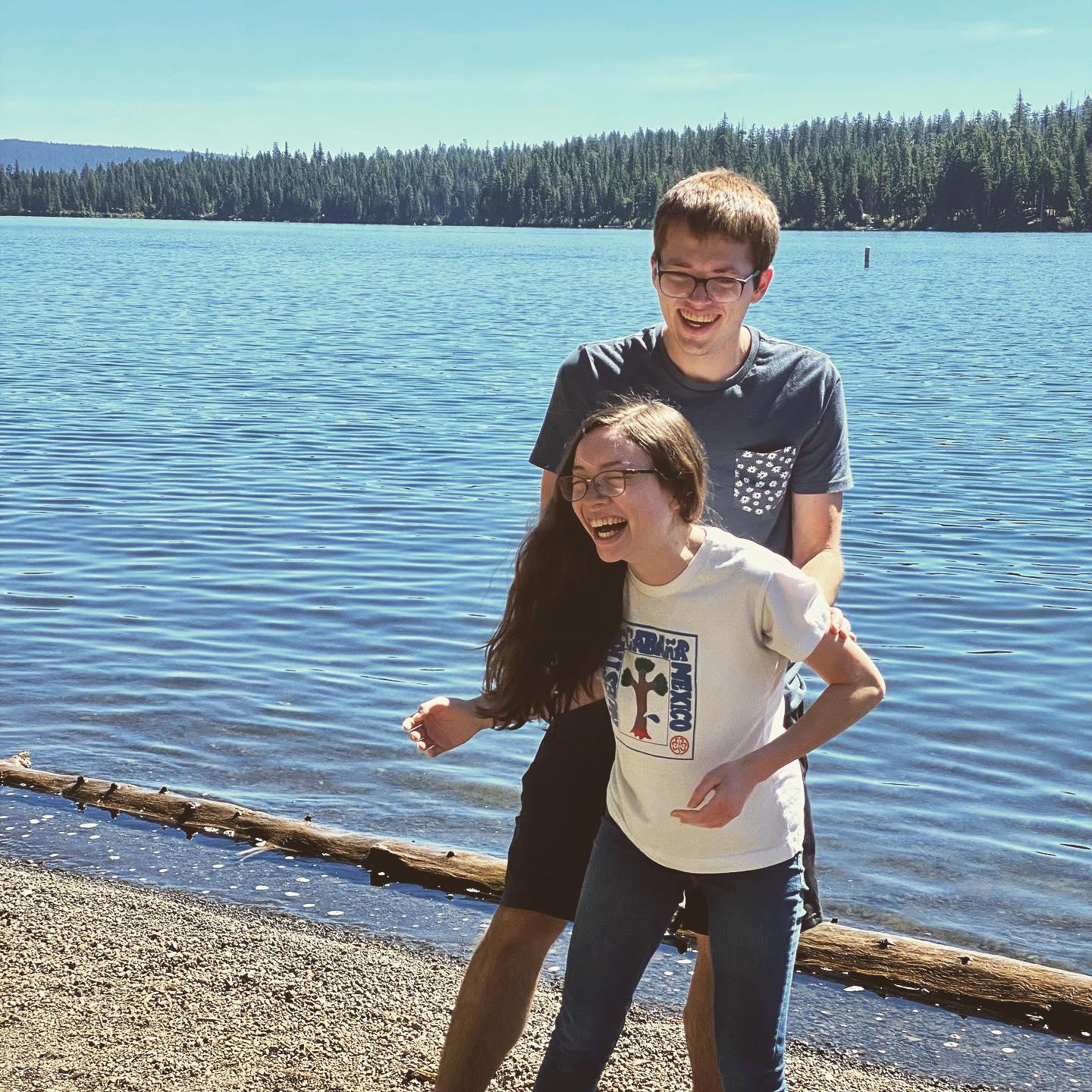 Hiking at Suttle Lake in August 2020!