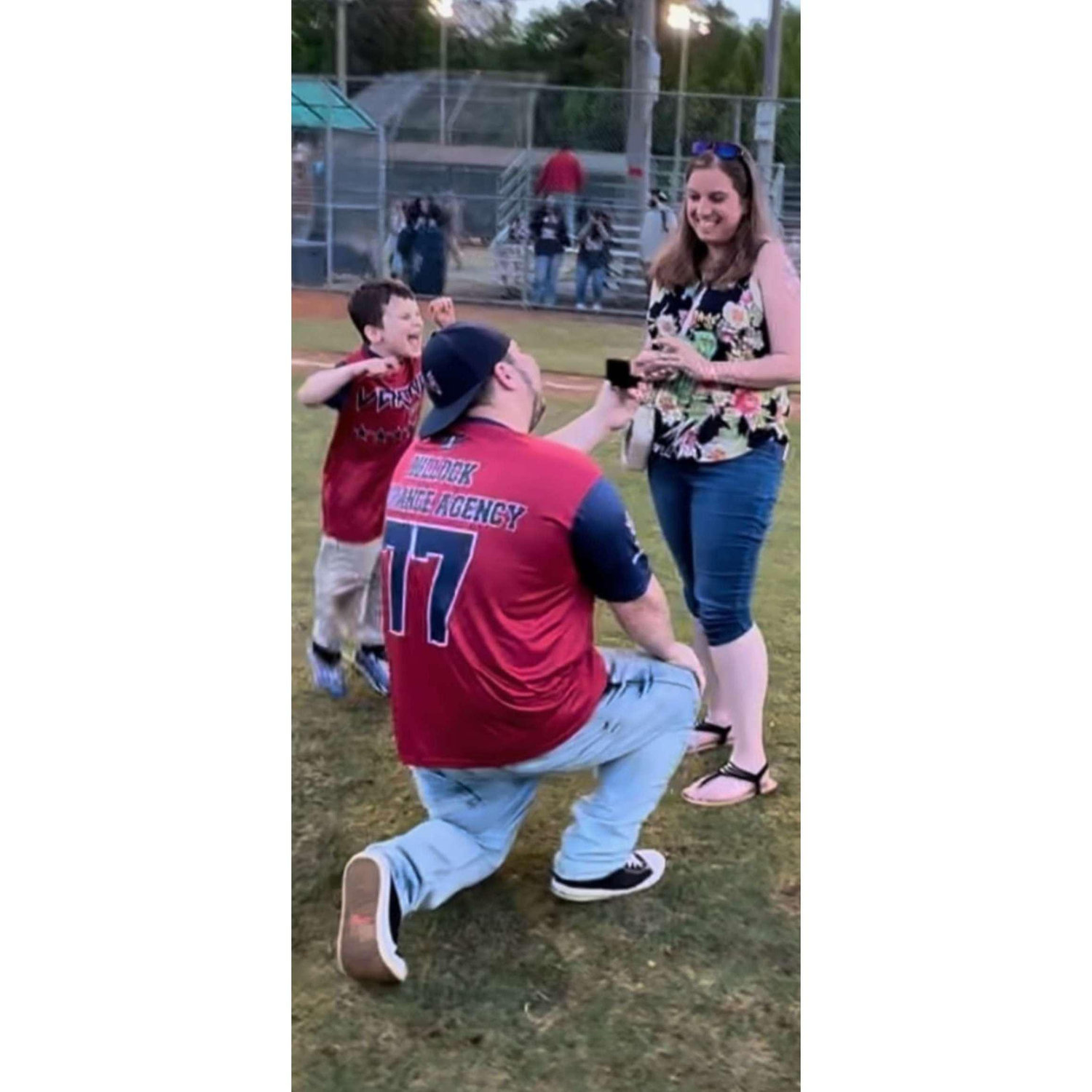 Zachery asking Taylor to marry him