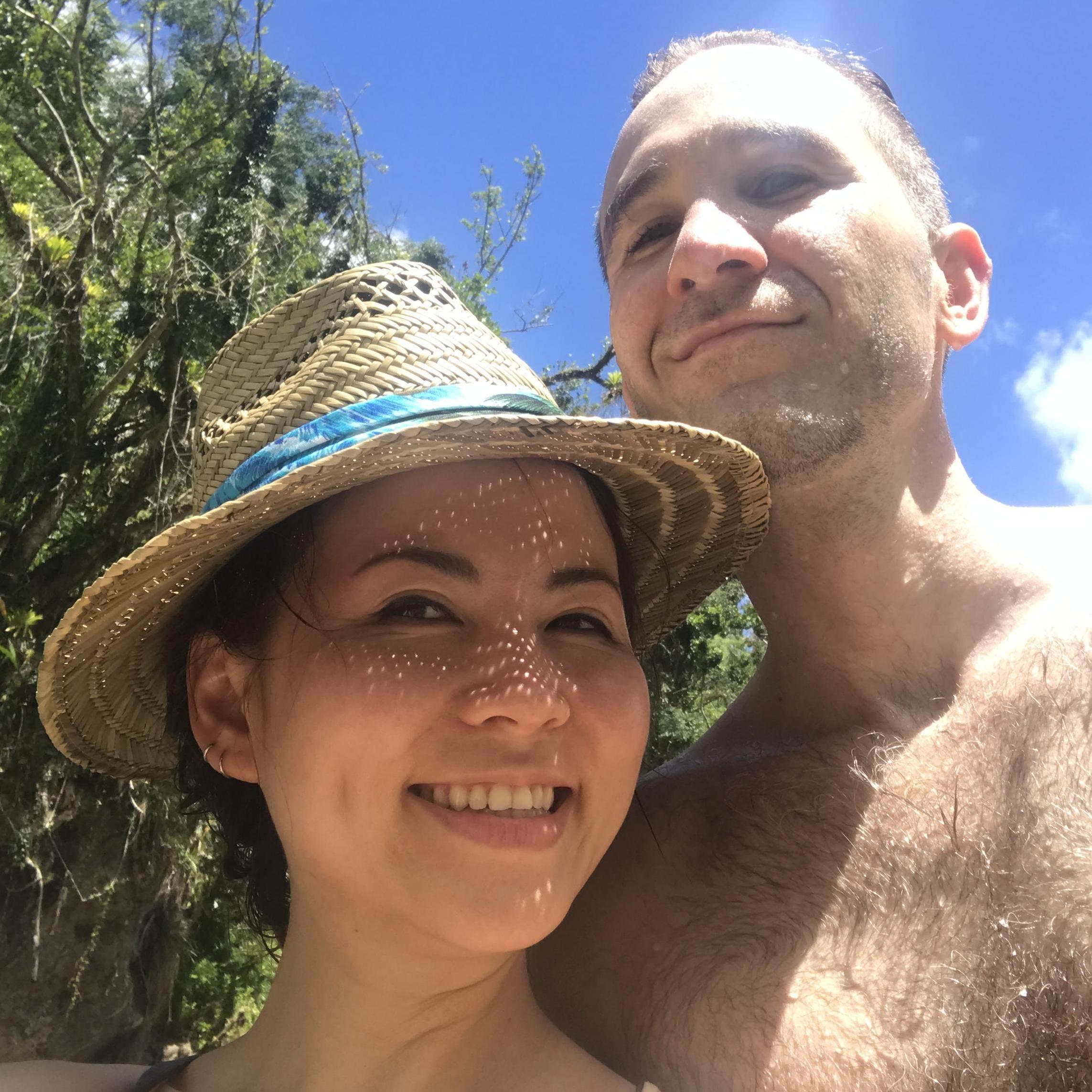 Sunny day in Puerto Rico.
