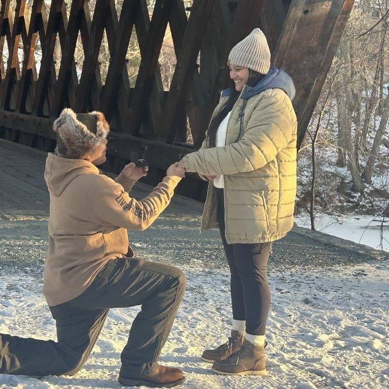 December 2024 - the day Kela & Will got engaged. With the help of Christopher (Kela's brother), Will pulled off the perfect surprise proposal just two days after Christmas.
