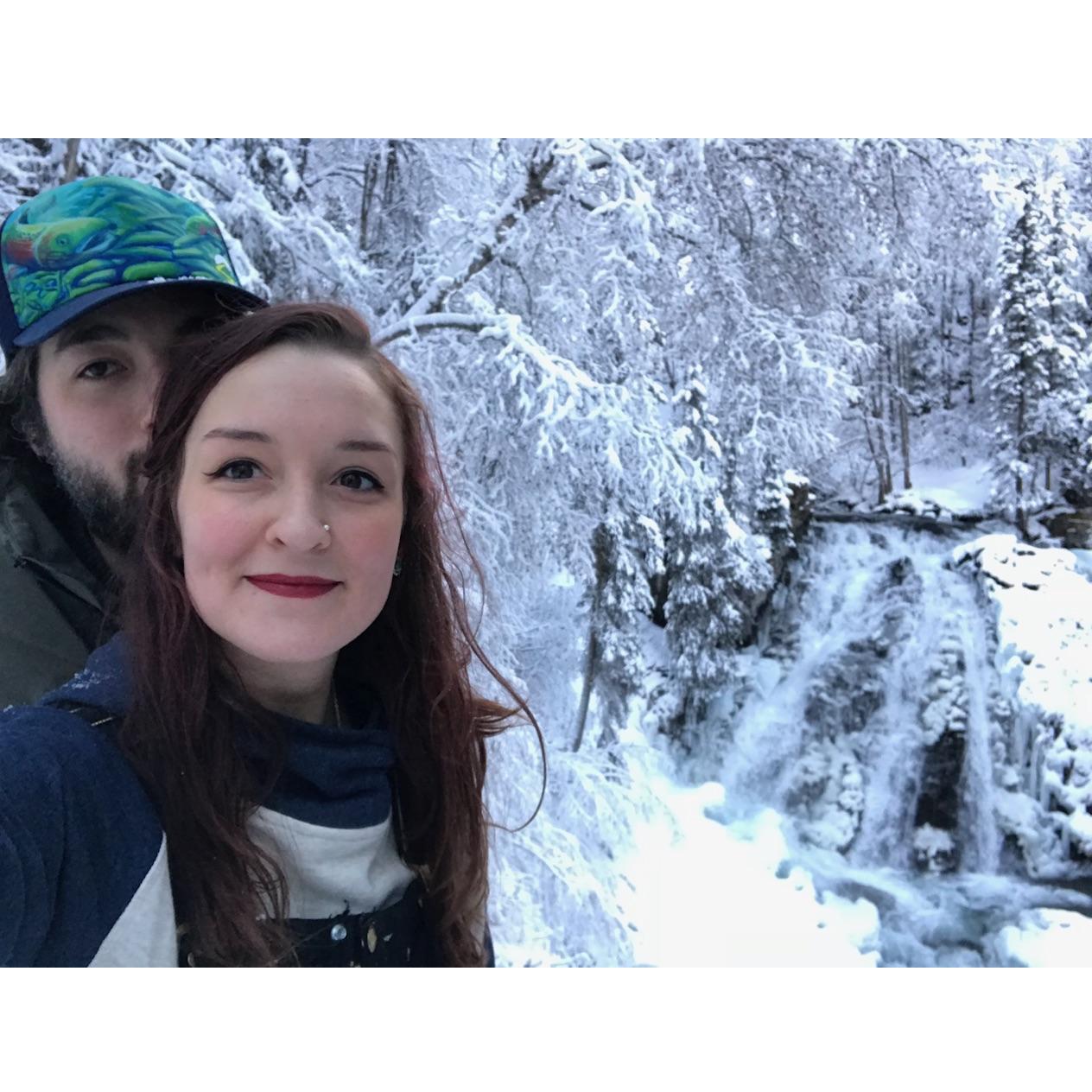 Winter Adventures to waterfalls >>