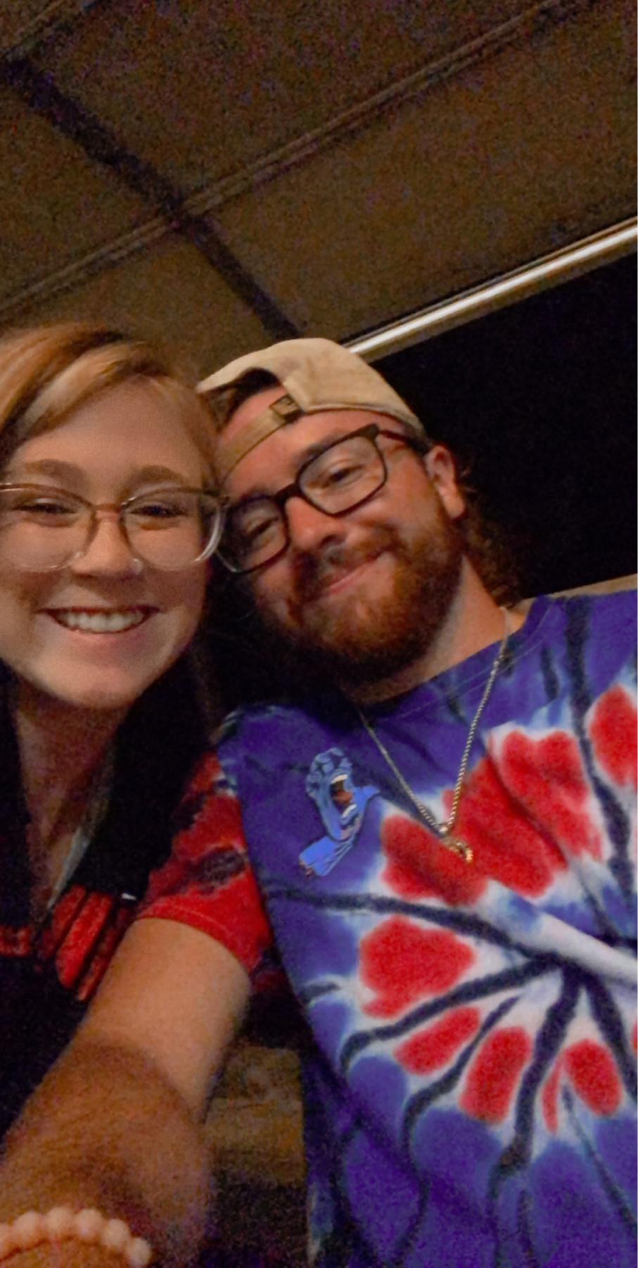 Our first photo together ❤️
