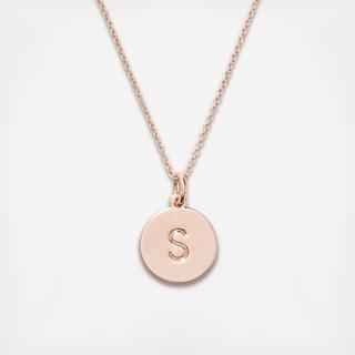 Rose Gold Intial Pendant