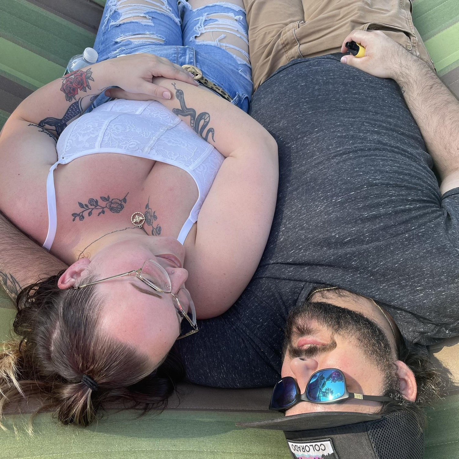 Our 1st picture together after reconnecting in 2022
